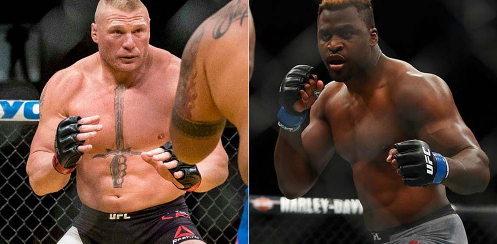 Francis Ngannou Ingin Lawan Brock Lesnar